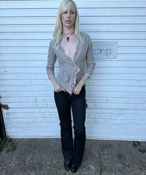 Alternative view of Vintage Morgan De Toi Romantic Gothic Jacket (XS)