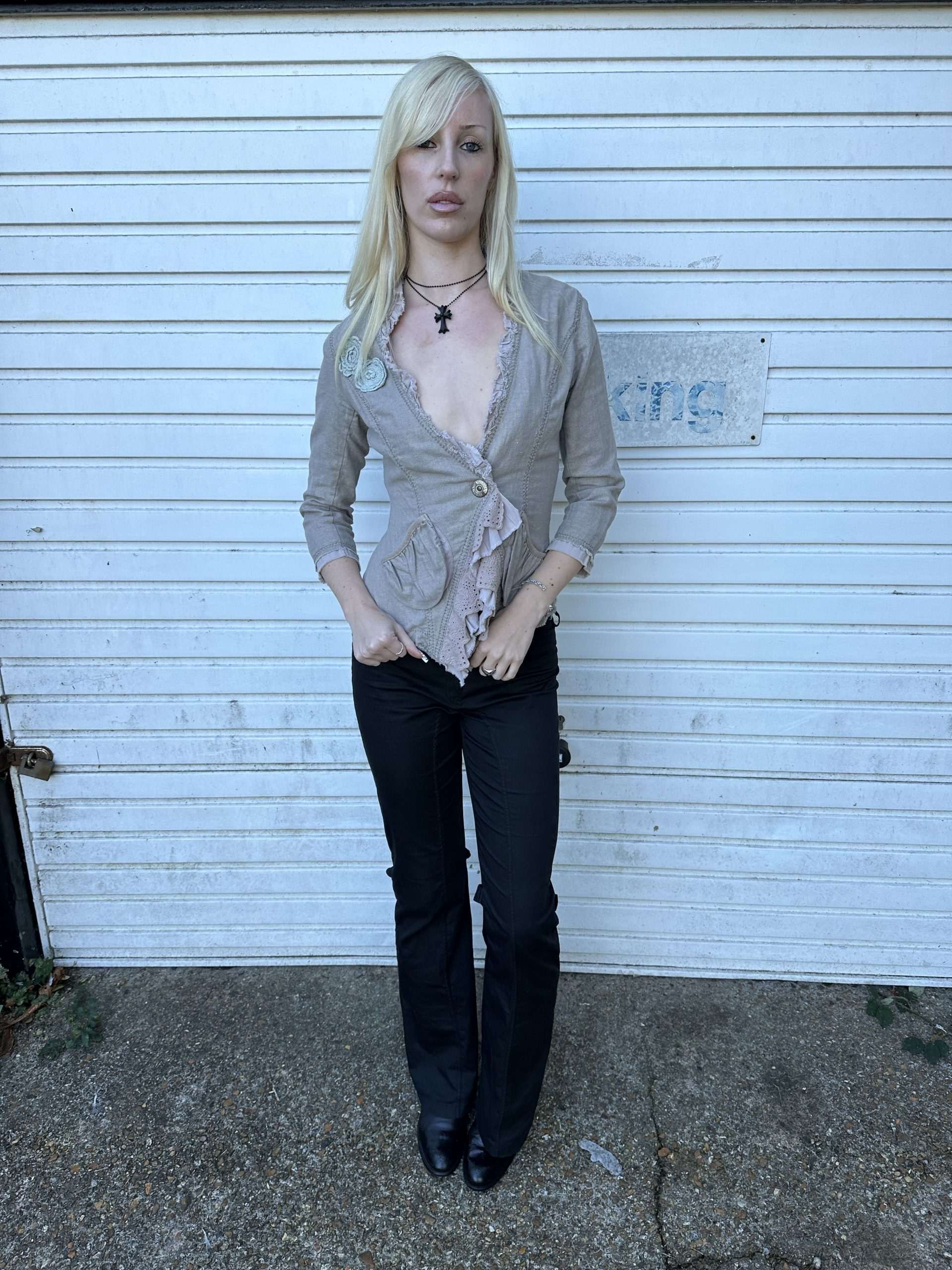 Vintage Morgan De Toi Romantic Gothic Jacket (XS) - Image 2